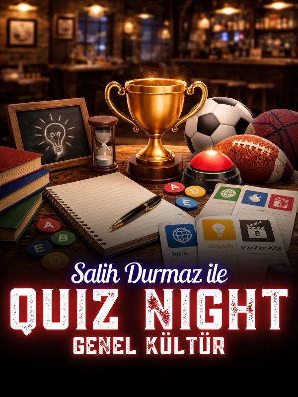 Salih Durmaz ile Quiz Night - Genel Kültür card