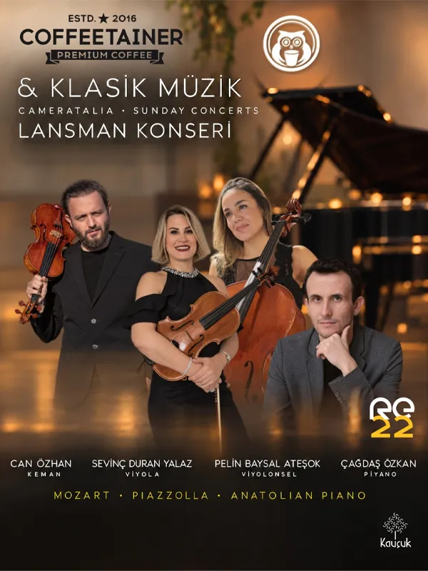Coffetainer & Klasik Müzik – Cameratalia Pazar Konserleri thumbnail
