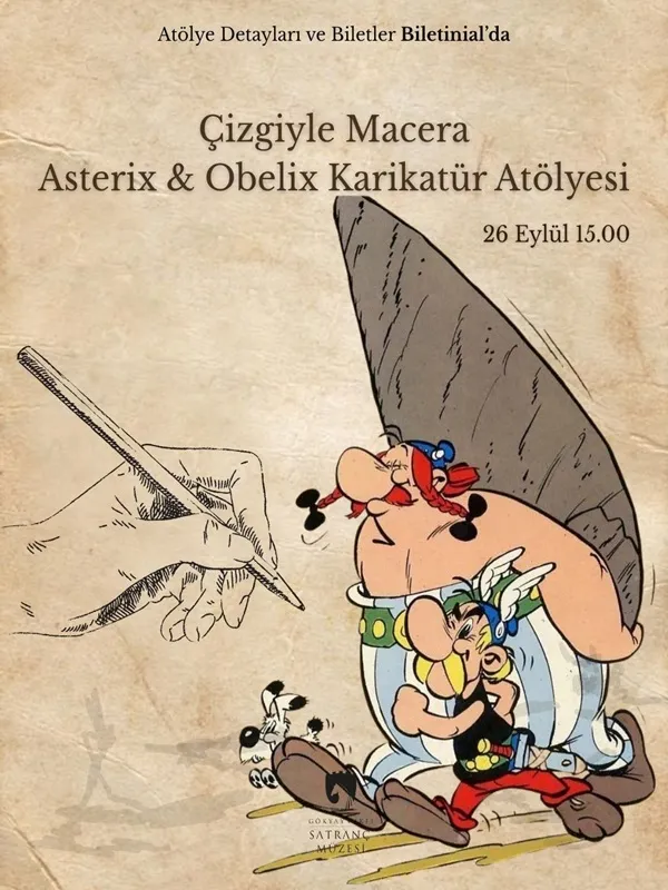 Çizgiyle Macera: Asterix & Obelix Karikatür Atölyesi card