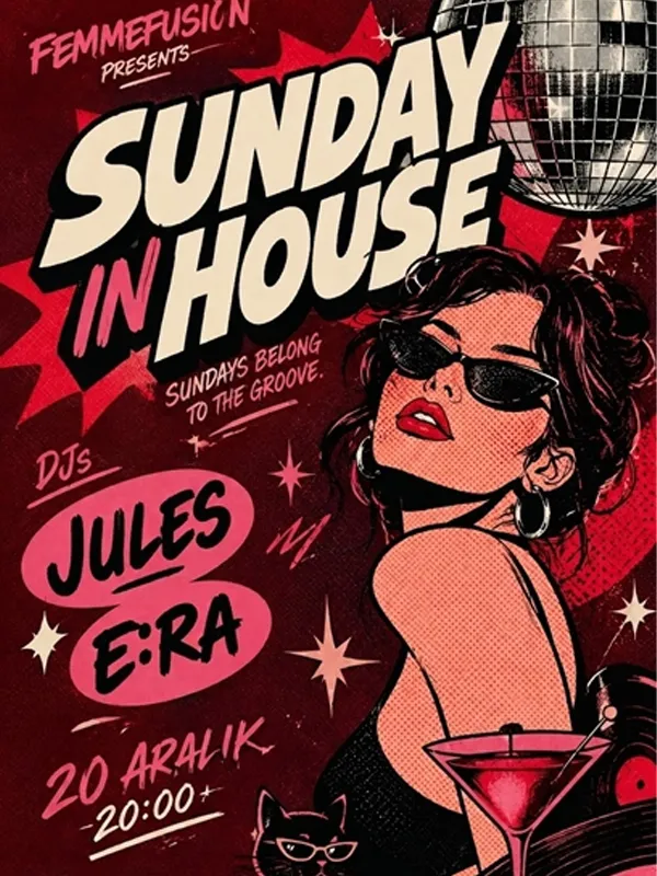 Sunday In House card