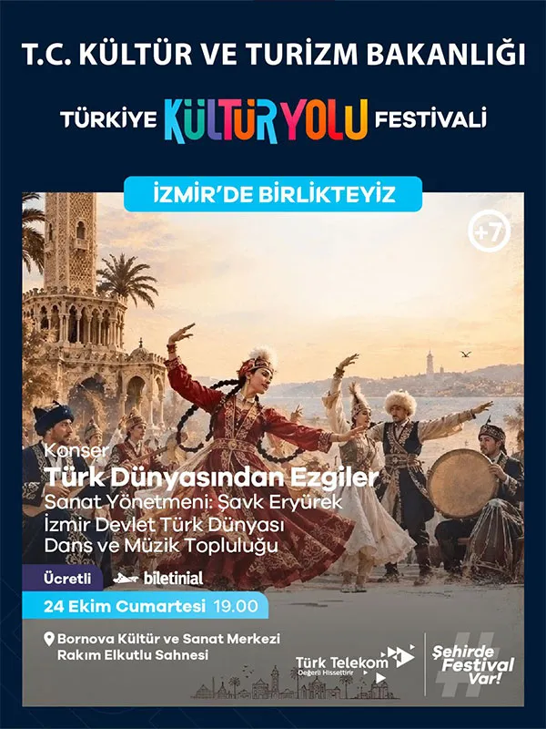 Türk Dünyasından Ezgiler - İzmir Devlet Türk Dünyası Dans ve Müzik Topluluğu card