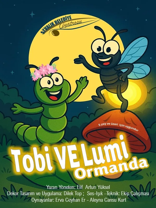 Tobi ve Lumi Ormanda card