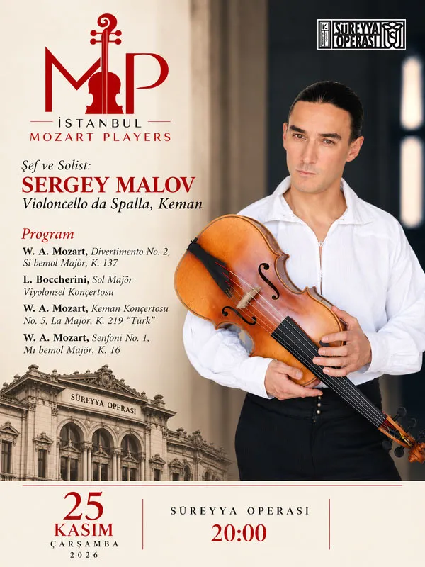 İstanbul Mozart Players - Şef ve Solist: Sergey Malov card