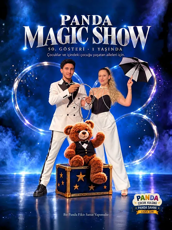 Panda Magic Show card