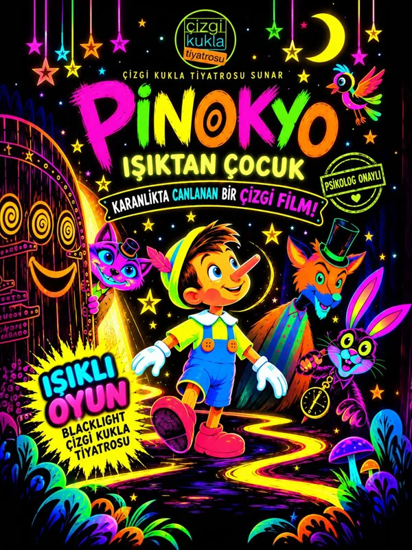 Pinokyo Işıktan Çocuk card