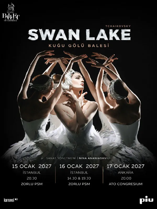 Swan Lake (Kuğu Gölü Balesi) - State Ballet of Georgia card