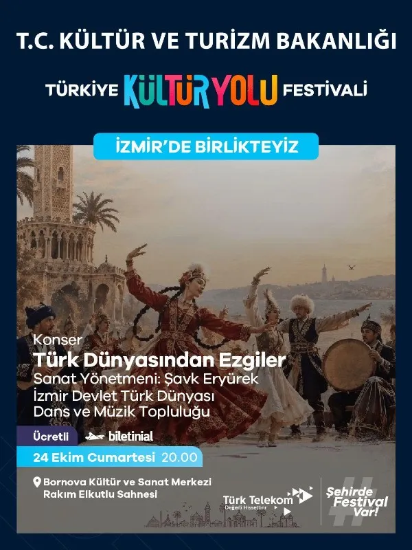 Türk Dünyasından Ezgiler - İzmir Devlet Türk Dünyası Dans ve Müzik Topluluğu card