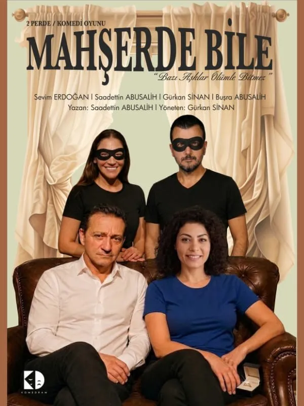 Mahşerde Bile card