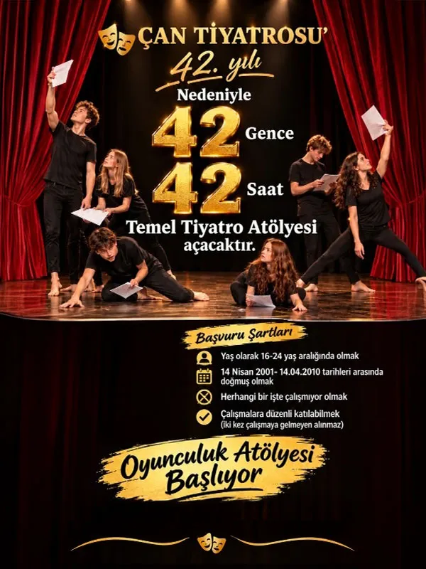 16-24 Yaş Tiyatro Atölyesi card