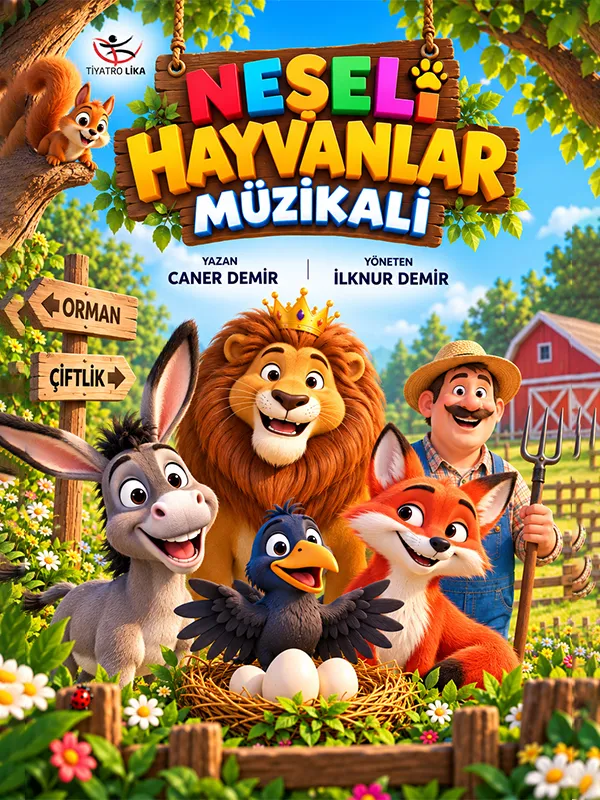 Neşeli Hayvanlar Müzikali card