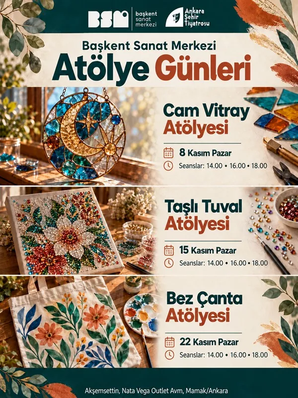 Başkent Sanat Merkezi Atölye Günleri card