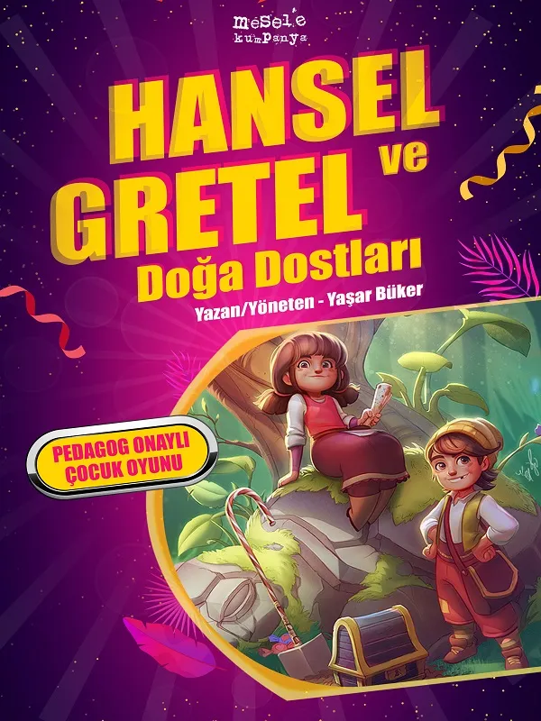 Hansel ve Gretel Doğa Dostları card