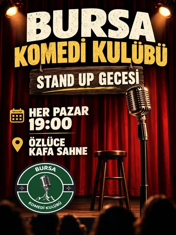 Bursa Komedi Kulübü Stand Up Gecesi card