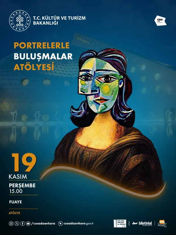 Portrelerle Buluşmalar Atölyesi card