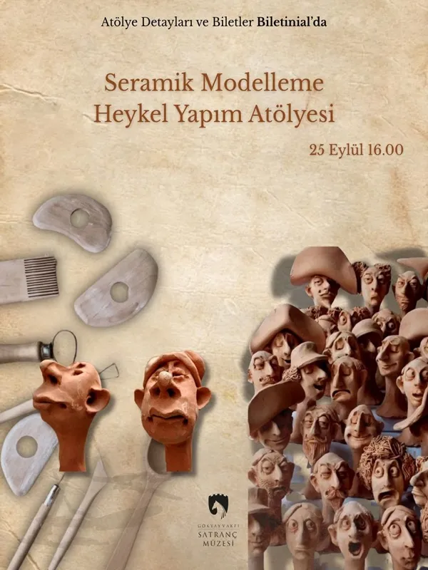 Heykel Atölyesi: Seramikten Heykel Tasarımı card