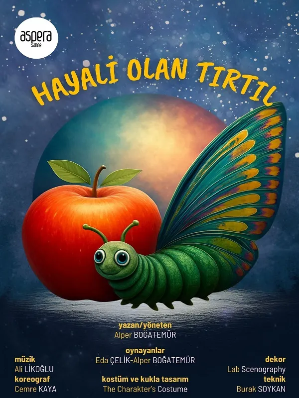 Hayali Olan Tırtıl card