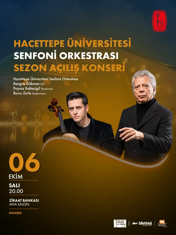 Hacettepe Üniversitesi Senfoni Orkestrası Açılış Konseri card