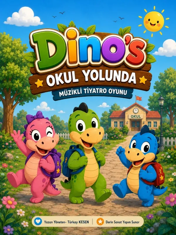 Dino's Okul Yolunda card