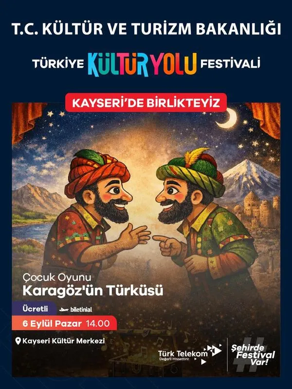Karagöz'ün Türküsü Kayseri Kültür Yolu Festivali küçük resim