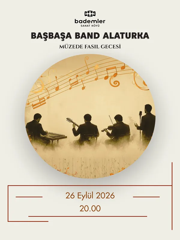 BaşBaşa Band Alaturka – Müzede Fasıl Gecesi card