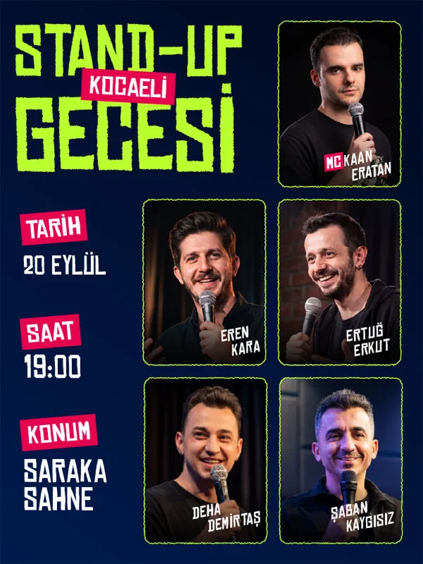 4'lü Stand-Up Gecesi card