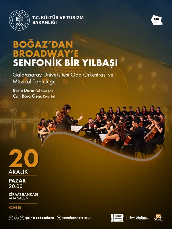 Boğaz’dan Broadway’e: Senfonik Bir Yılbaşı card