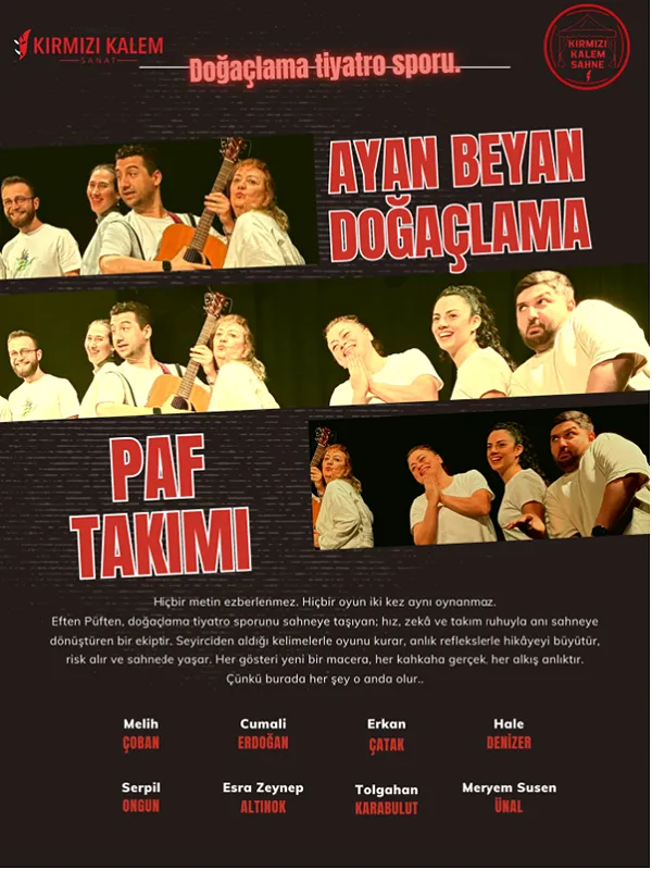 Ayan Beyan Doğaçlama Paf Takımı card