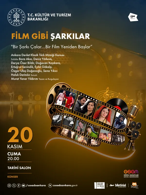 FİLM GİBİ ŞARKILAR  - Bir Şarkı Çalar, Bir Film Yeniden Başlar thumbnail