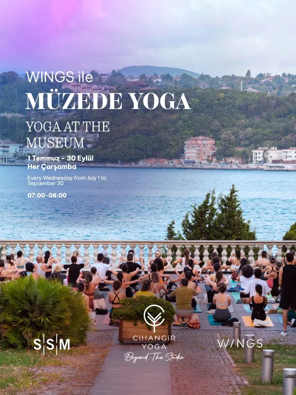 Wings ile Müzede Yoga card