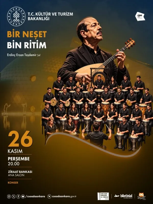 Bir Neşet Bin Ritim Binlerce Yürek Müzik Dinletisi card