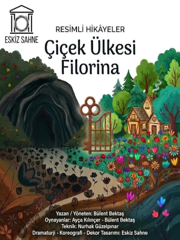 Resimli Hikayeler - Çiçek Ülkesi Filorina card