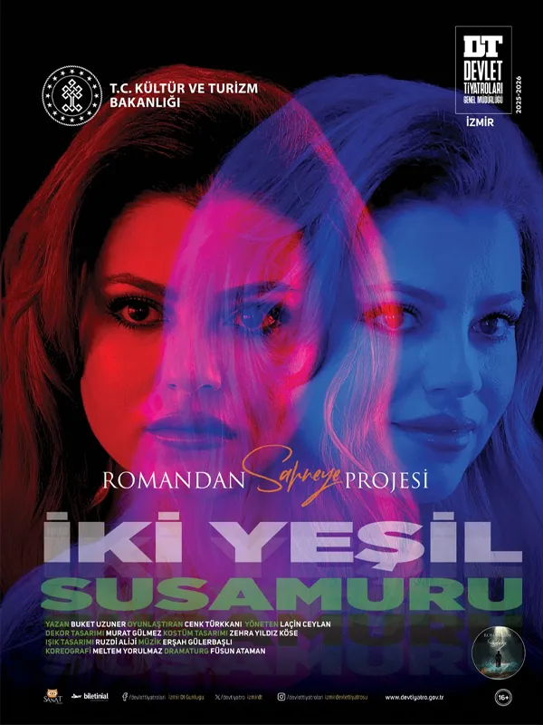 İKİ YEŞİL SUSAMURU (75. YIL ROMANDAN SAHNEYE PROJESİ) thumbnail
