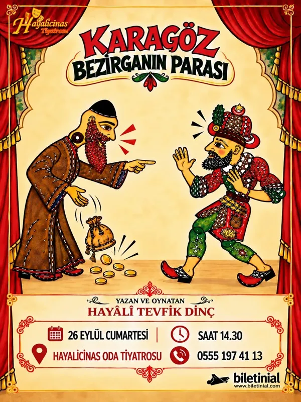 Karagöz "Bezirganın Parası" card