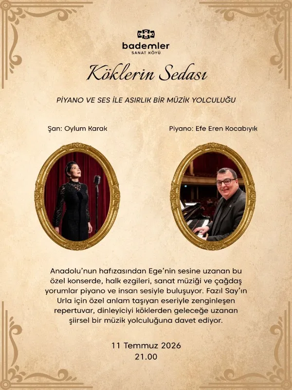 Köklerin Sedası: Piyano ve Ses ile Asırlık Bir Müzik Yolculuğu card