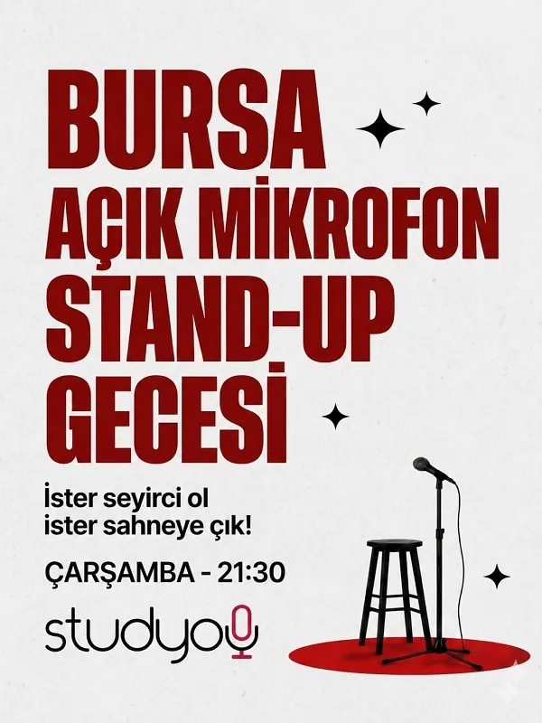 Bursa Açık Mikrofon Gecesi card