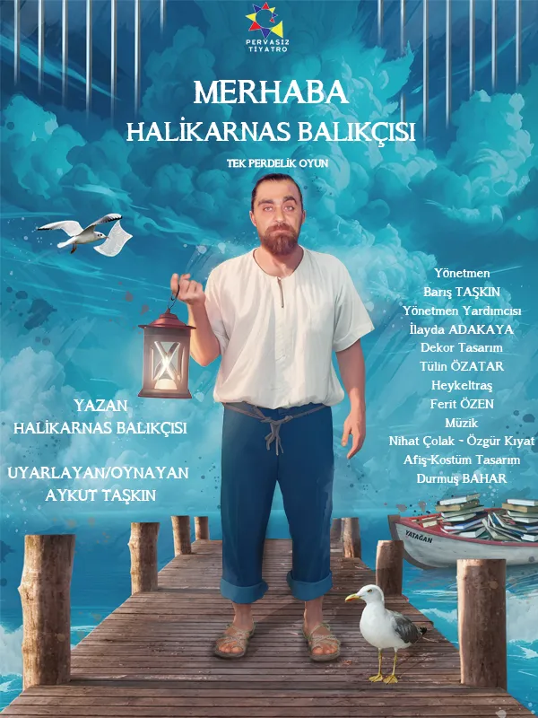Merhaba Halikarnas Balıkçısı card