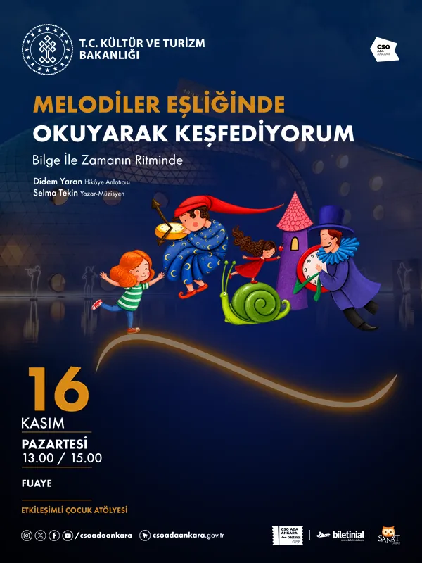Melodiler Eşliğinde Okuyarak Keşfediyorum "Bilge İle Zamanın Ritminde" card
