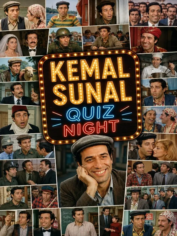 Kemal Sunal Quiz Night card
