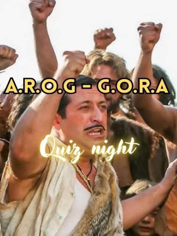 G.O.R.A - A.R.O.G Quiz Night card