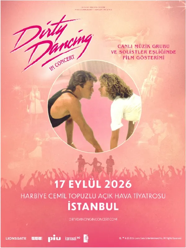 Dirty Dancing In Concert card