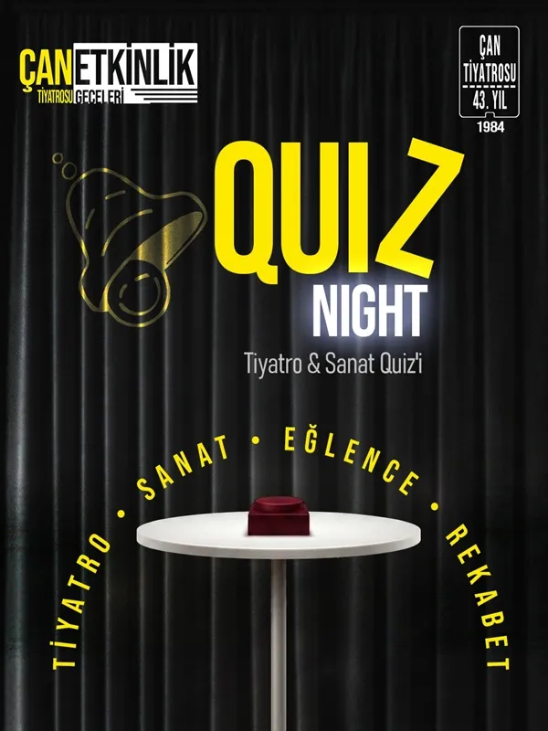 Quiz Night (Tiyatro & Sanat) card