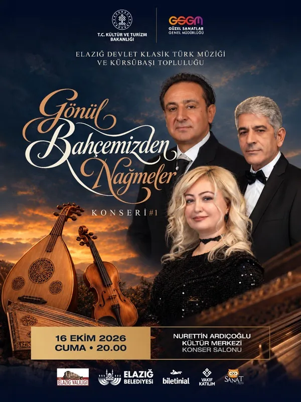 Gönül Bahçemizden Nağmeler 1 - Elazığ Devlet Klasik Türk Müziği ve Kürsübaşı Topluluğu card