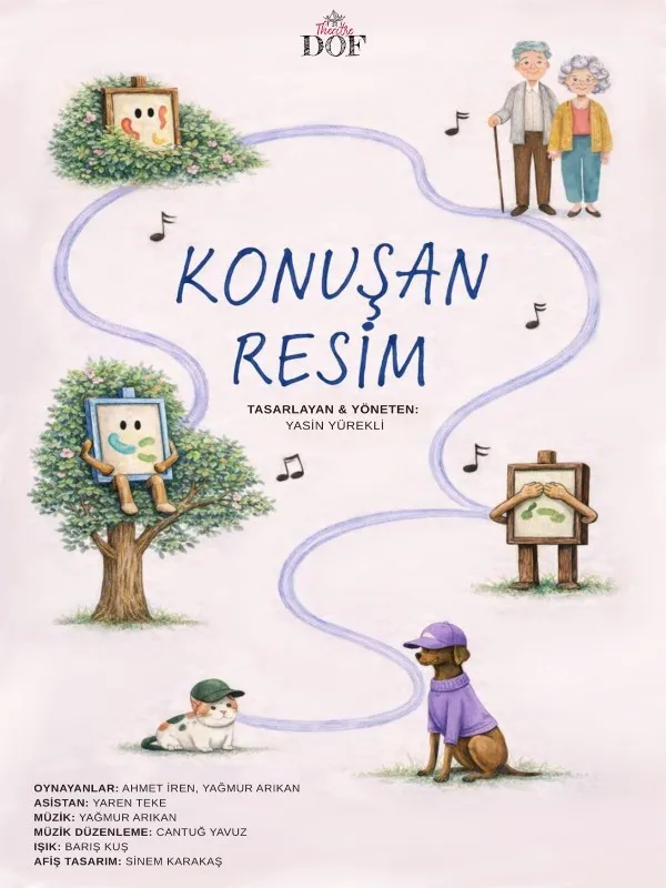 Konuşan Resim card