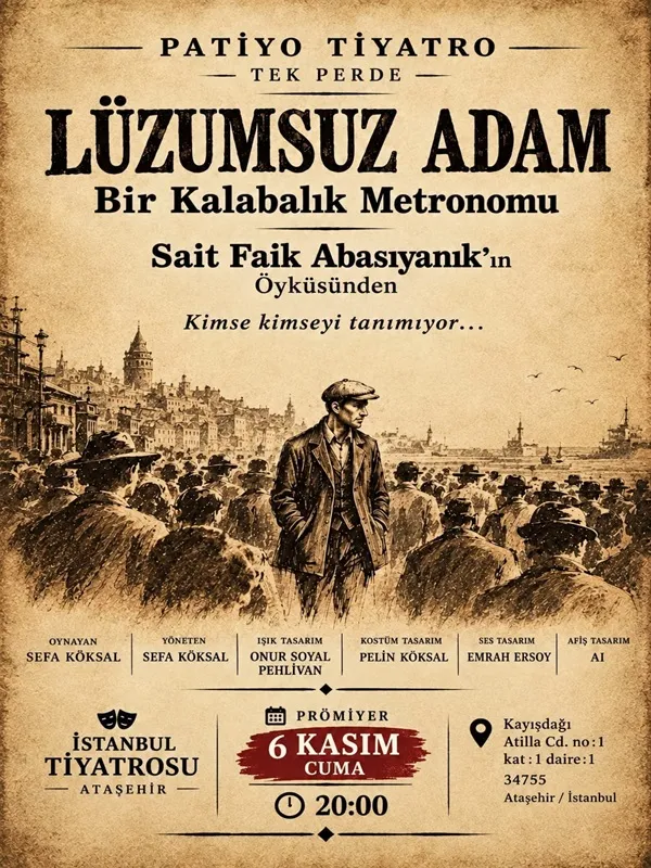 Lüzumsuz Adam card