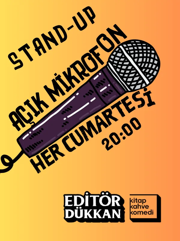 Ankara Açık Mikrofon Stand-up Gecesi card
