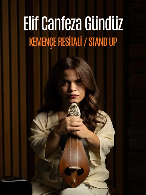 Elif Canfezâ Gündüz Kemençe Resitali / Stand up card