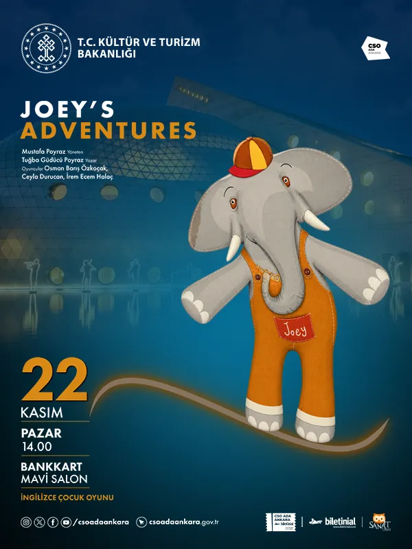 Joey’s Adventures – İngilizce Çocuk Tiyatrosu küçük resim