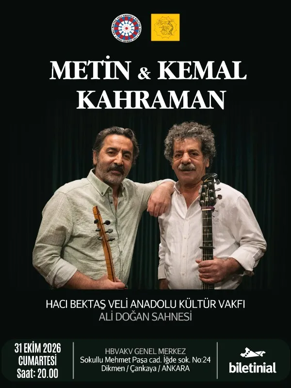 Metin Kemal Kahraman Konseri card