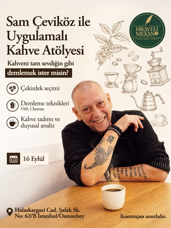 Sam Çeviköz’le Uygulamalı Kahve Atölyesi card