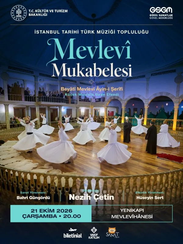 Beyâtî Mevlevî Âyin-i Şerifi - İstanbul Tarihi Türk Müziği Topluluğu card